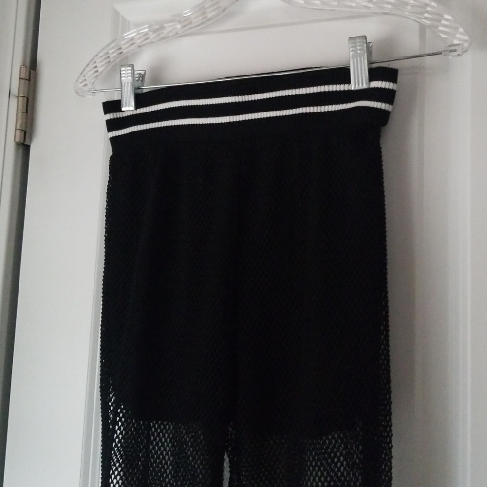 SOLD Fishnet sweat pants
